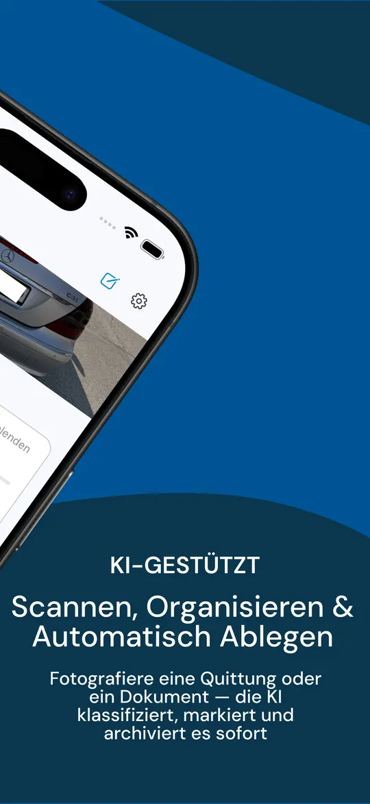 Beleg scannen: Die KI klassifiziert, verschlagwortet und legt das Dokument automatisch ab